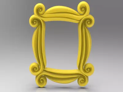 friends frame  3D model