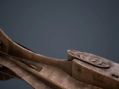 Nautilus 20000 Leagues Under the Sea Low-poly 3D model