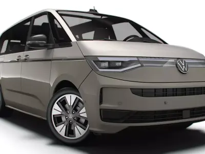 Volkswagen Multivan Long T7 2026 3D model