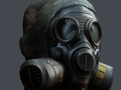 Helmet 3d model military combat Military Low-poly Low-poly  Low-poly 3D model 3