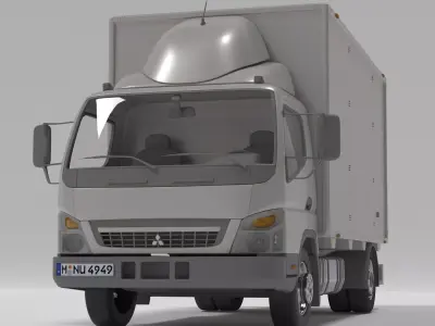 Mitsubishi Freezer 3D model