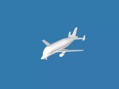 Airbus A300-600ST 3D model