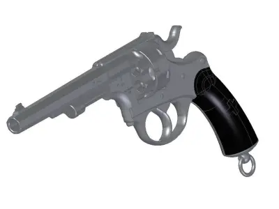 Swiss M1878 3D model