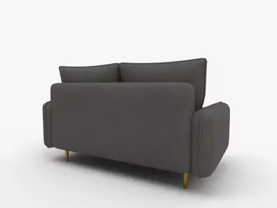 Modway Revive Upholstered Fabric Sofa 3D model