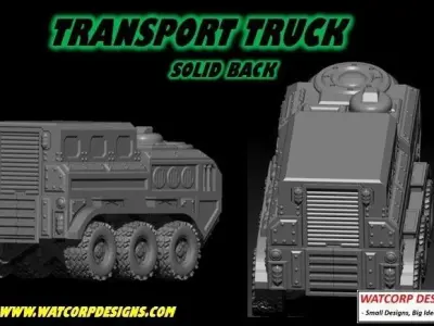 Transport Truck 3D print model