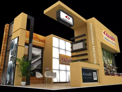 Exhibition - Area - 8X5-3DMAX2010-055 3D model