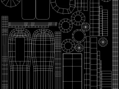 CsVDBFDN Low-poly 3D model