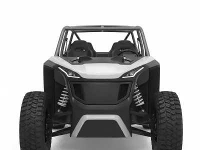 Nikola NZT UTV Low-poly 3D model