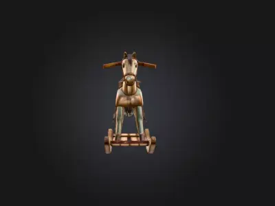 Timeless Ride Low-poly 3D model