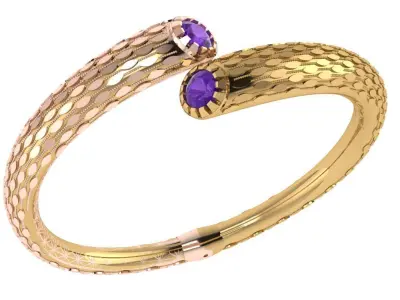 elegant bracelet model 3D print model 3D print model