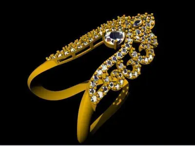 vanki Ring 3dm file 3D print model