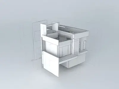 Industrial box Free 3D model