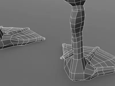 White Swan 3D model buy