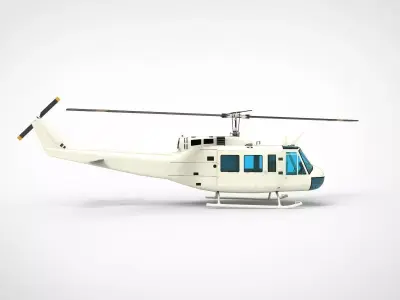 Bell UH-1 Iroquois 3D model