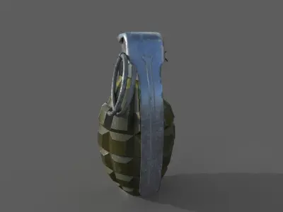 F1 Grenade 3D model