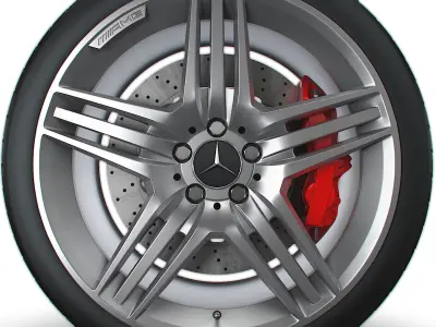 Mercedes Benz Maxilite wheel 3D model