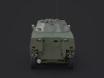 Patria AMV  KTO Rosomak 3D model