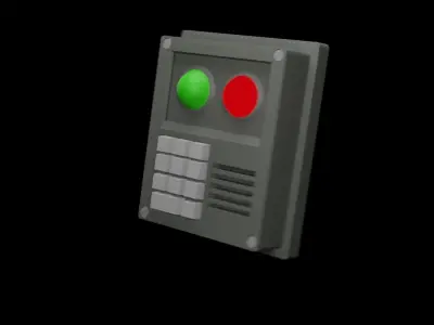 Rust Code Lock - 3D Print Model 3D model