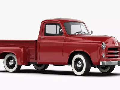 Dodge C-3 1955 3D model