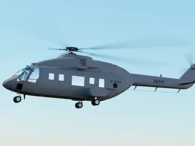 HAL IMRH Multi Role Helicopter 3D model