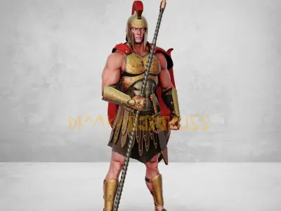 ares god 3D print model