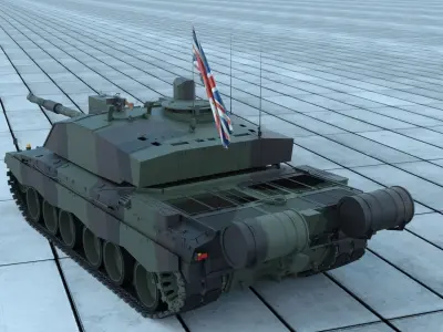 Challenger II  3D model