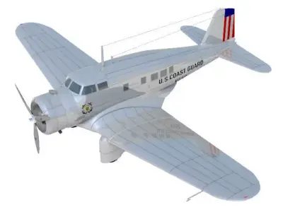 northrop delta 3D model purchase