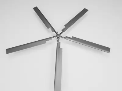 Helicopter propeller  3D model purchase