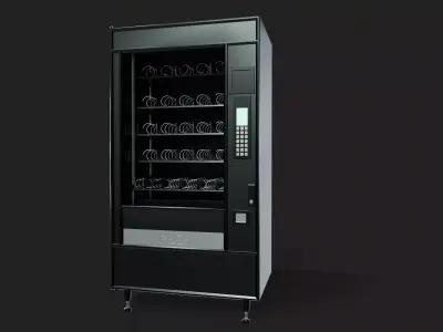Vending machine 3D model get
