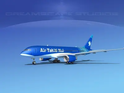 Boeing 787-8 Air Tahiti Nui 3D model
