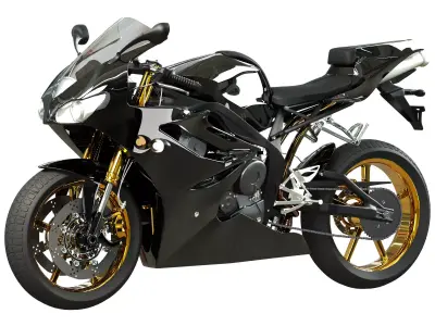 Triumph Daytona 675SE   3D model