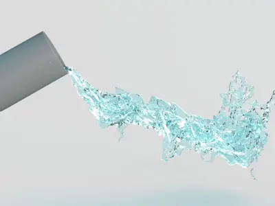 Water 3D model