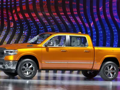 Pickup Truck Generic 3D model