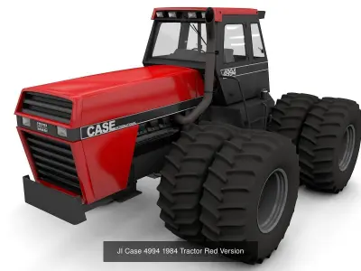 JI Case 4994 1984 Tractors 3D Model Pack