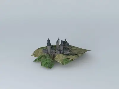 Hogwarts School of Witchcraft and Wizardry Free 3D model