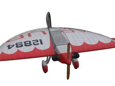 Arup S-2 Low-poly 3D model