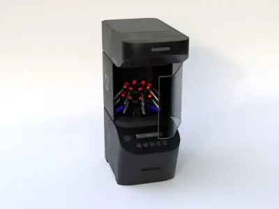 Centrifuge Low-poly 3D model