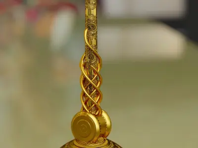 LORD HANUMAN MACE 3D model