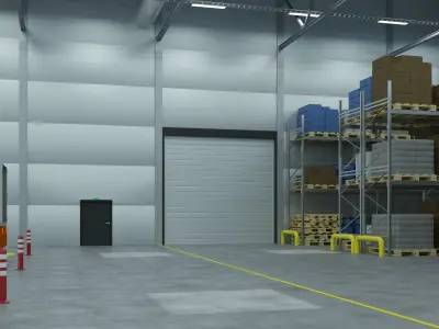 Warehouse 4 3D model
