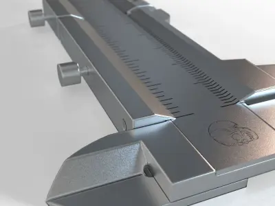 Vernier Free 3D model
