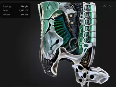 BioMech Tech Module  3D model