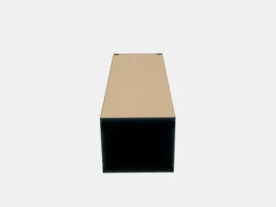 GODISHUS Wardrobe Low-poly 3D model