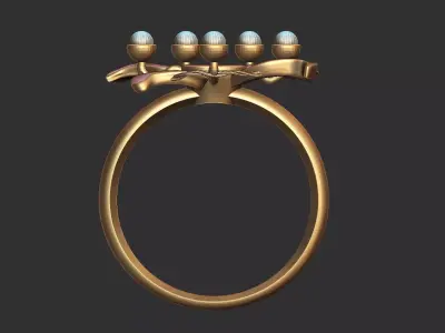 redbud ring 3D model