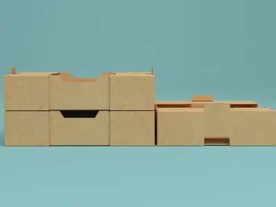 Packing Box Model 3D model