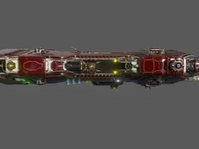 Imperial CUDGEL Medium Bow Section 3D model