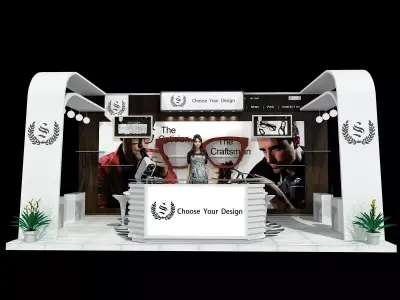 Exhibition - Area - 6X3-3DMAX2012-4 3D model