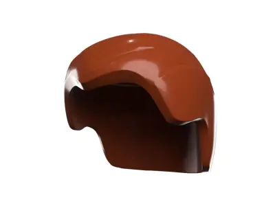 Custom3Dprint Minifigure Accessory - Minifigure Hair S2 - 009 3D print model