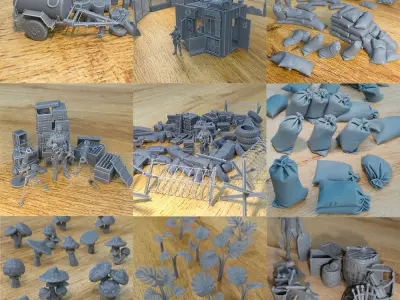 ALL MINIATURE FOR ONE PRICE - READ DESCRIPTION Free 3D print model