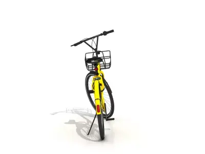 ofo sharing bicycles 3D model