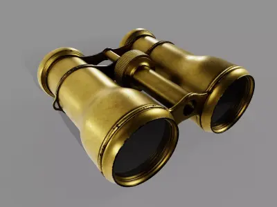 Binoculars 3D model 3D model